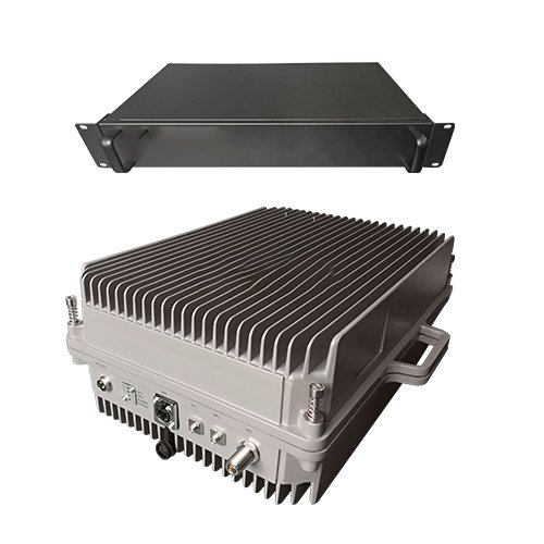  靖远TETRA800数字警用集群数字光纤直放站远近端机